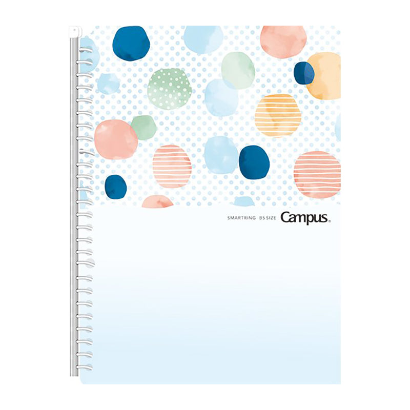 KOKUYO Campus Smart Ring B5 LE Pastel Dots Default Title