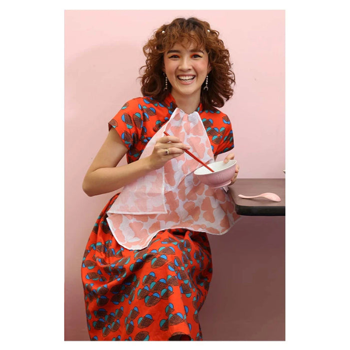 NALA Napkin Gingko Peach
