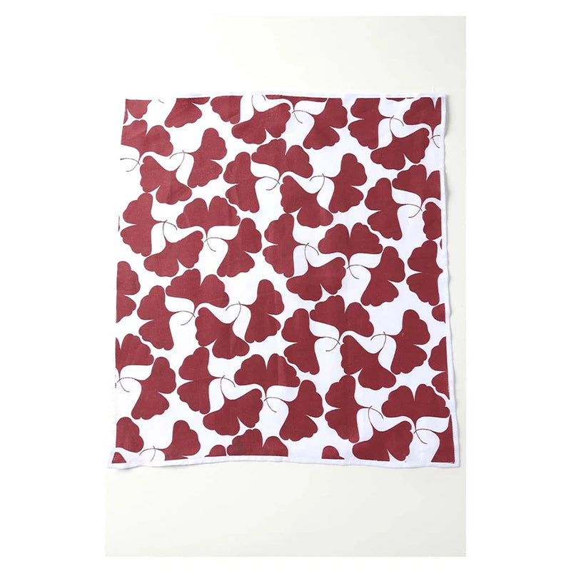 NALA Napkin Gingko Burgundy