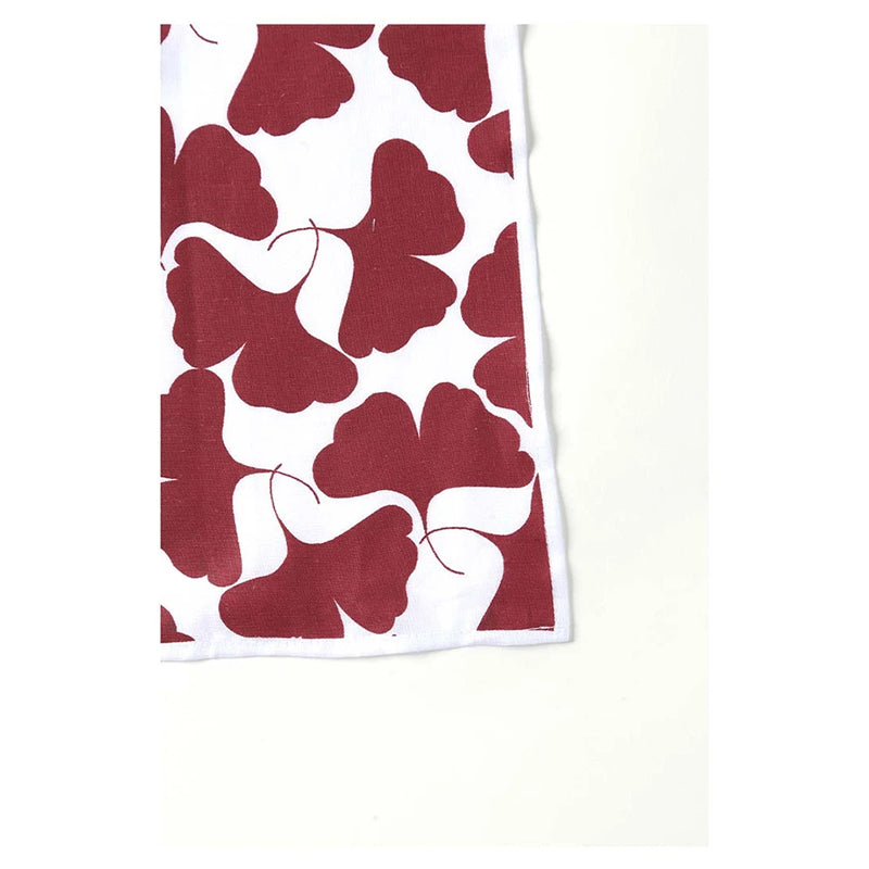 NALA Napkin Gingko Burgundy