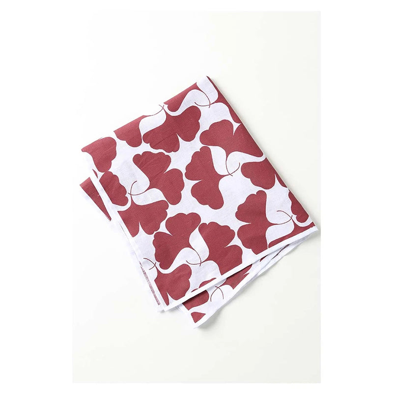 NALA Napkin Gingko Burgundy