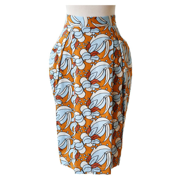 NALA Tulip Skirt Cocktail Ring Oak M