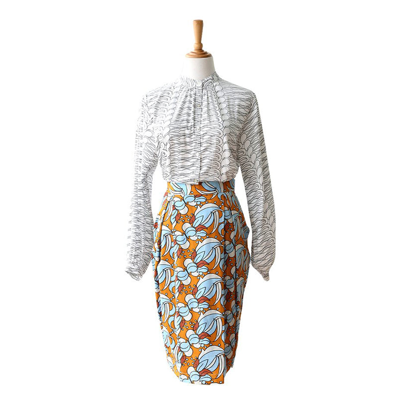 NALA Tulip Skirt Cocktail Ring Oak M