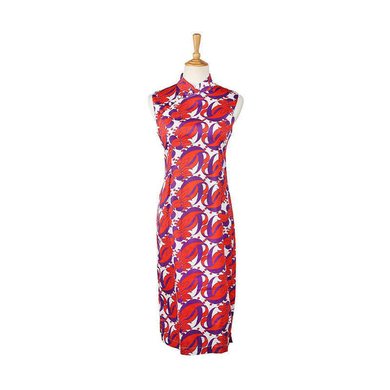 NALA Slim Fit Cheongsam Cocktail Ring Red XL