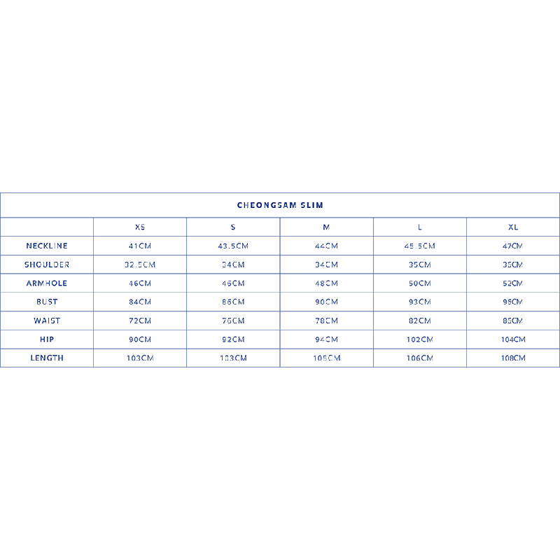 NALA Slim Fit Cheongsam The Nest Red L