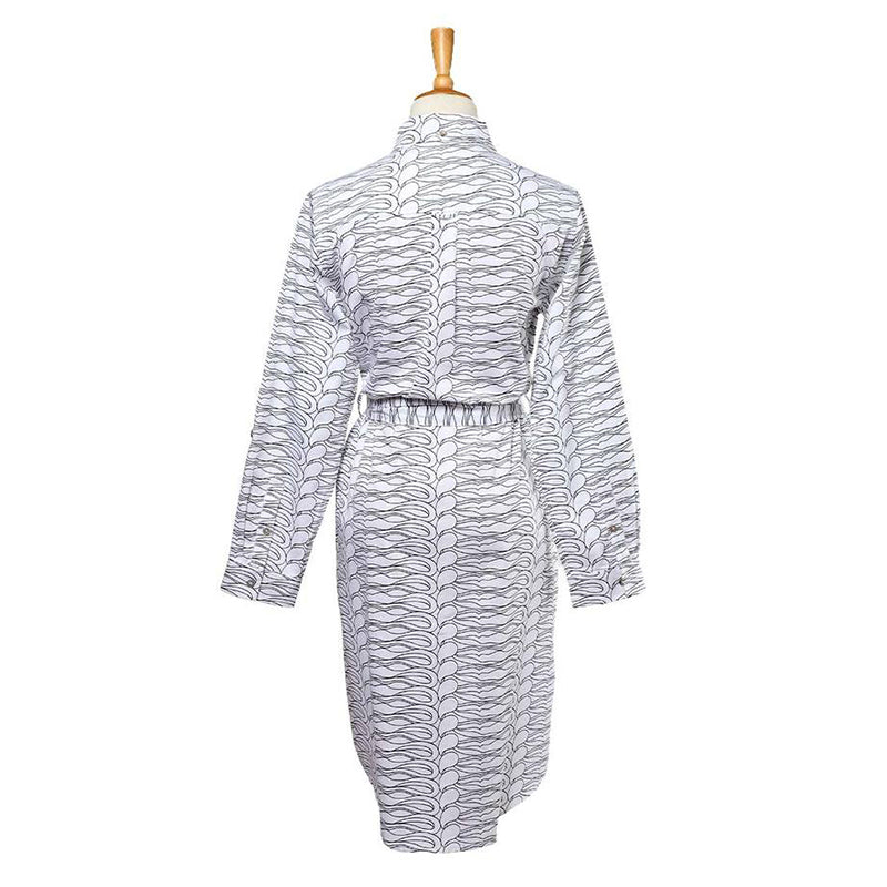 NALA Shirt Dress Oriental White M