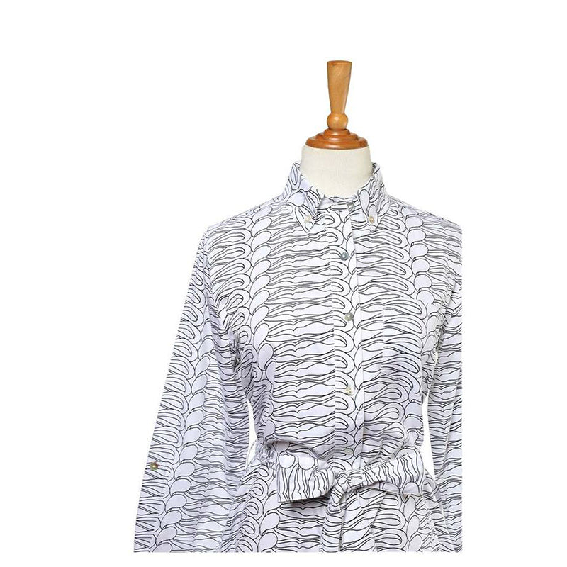 NALA Shirt Dress Oriental White M