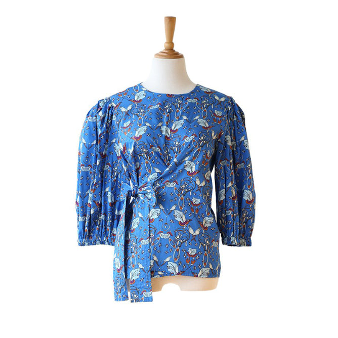 NALA Mina Shirt Parrot Blue XS