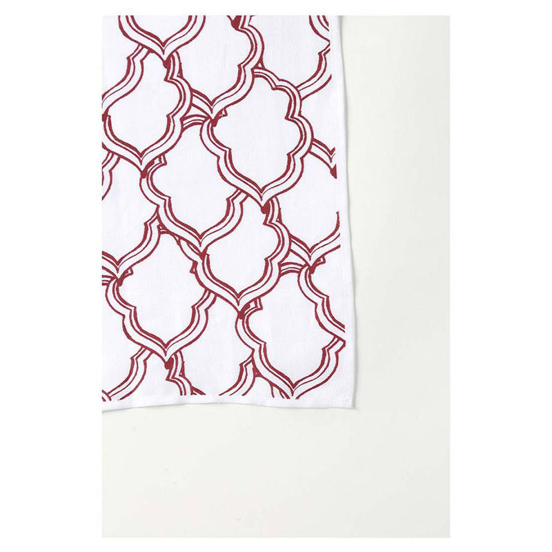 NALA Napkin Pretty In Peranakan Burgundy