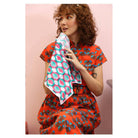 NALA Napkin My Kuih Or The Highway Marine & Pink