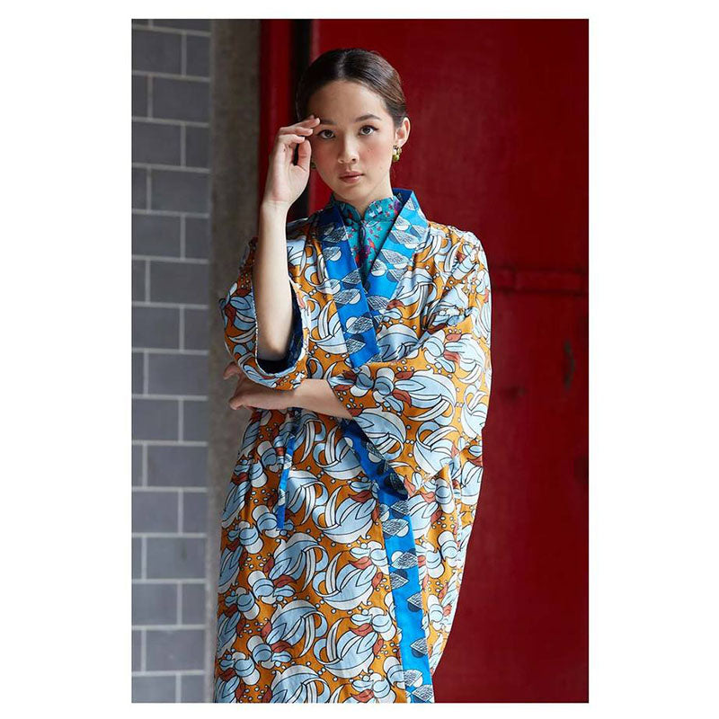 NALA Reversible Ilham Kimono The Nest Blue M