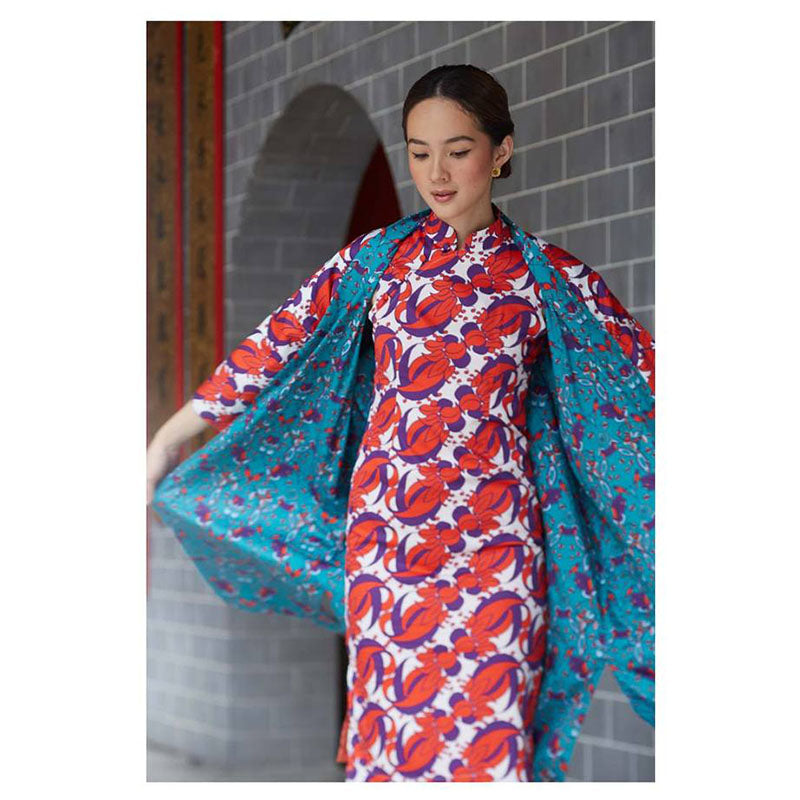 NALA Reversible Ilham Kimono Parrot Green L