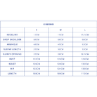 NALA Reversible Ilham Kimono Parrot Green M