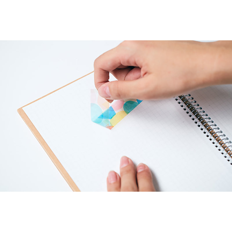 KING JIM Soda Trans. Masking Tape 15mm Cubic Rice Default Title