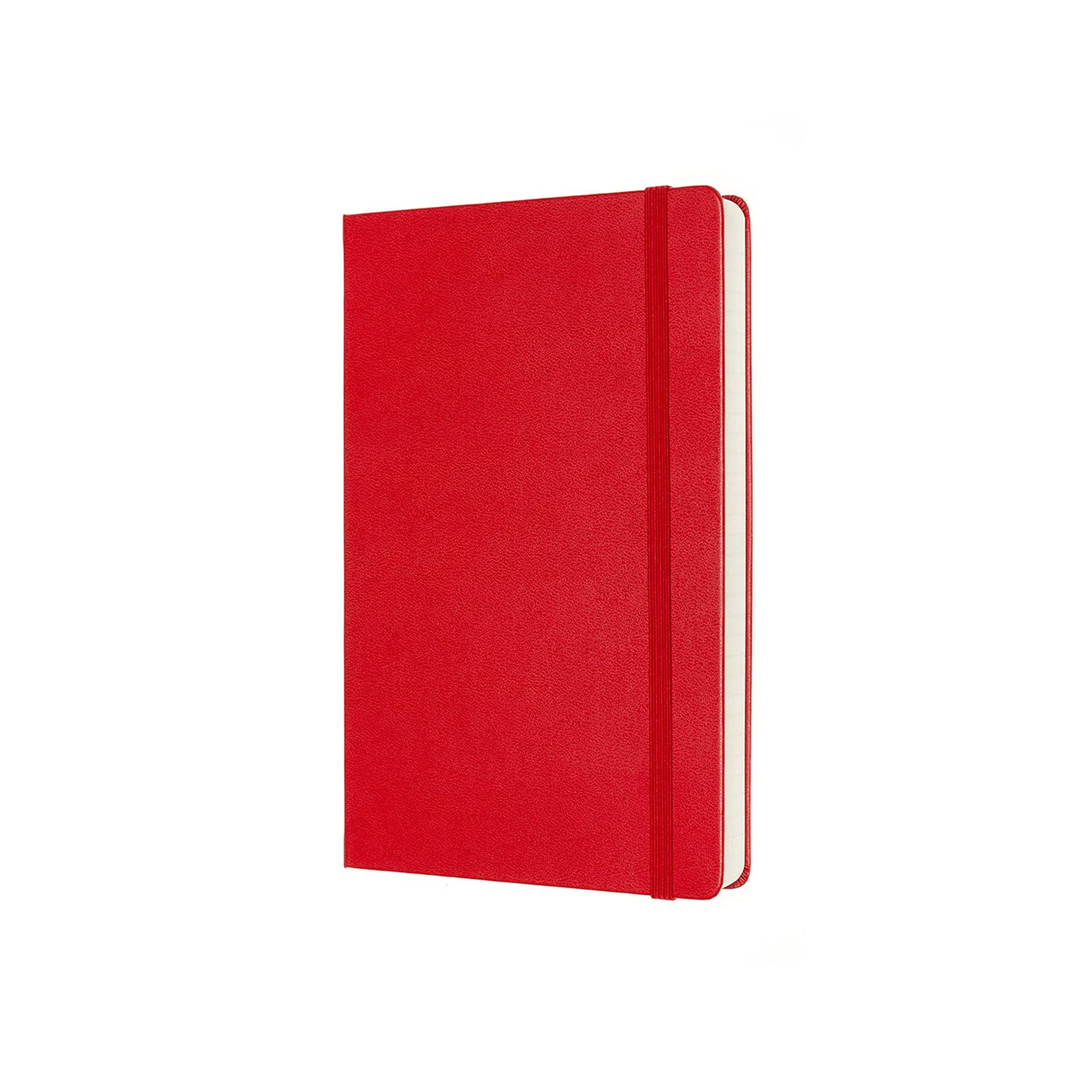 MOLESKINE Classic Expanded L Ruled Hard Scar. Red