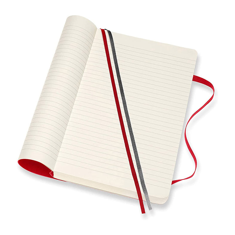 MOLESKINE Classic Expanded L Ruled Soft Scarlet Re