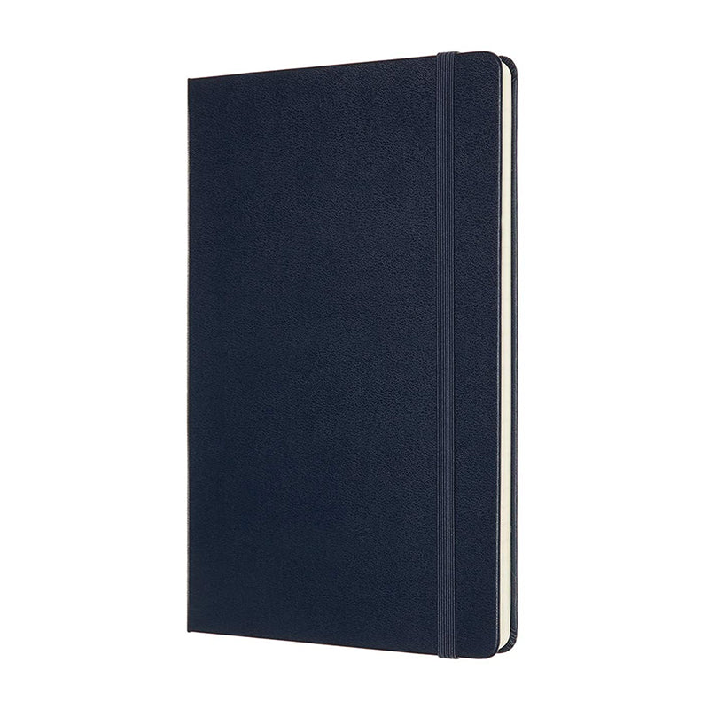 MOLESKINE Classic L Mixed Ruled-Plain Hard Sap Blu