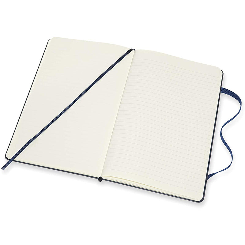 MOLESKINE Classic L Mixed Ruled-Plain Hard Sap Blu
