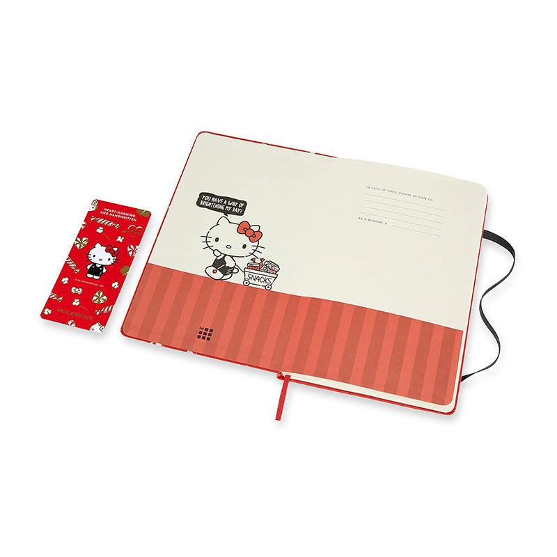 MOLESKINE LE Hello Kitty L Ruled Hard Red 1213777