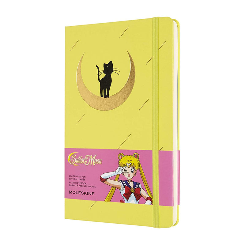 MOLESKINE LE Sailor Moon L Plain Hard Luna Cat 1213788