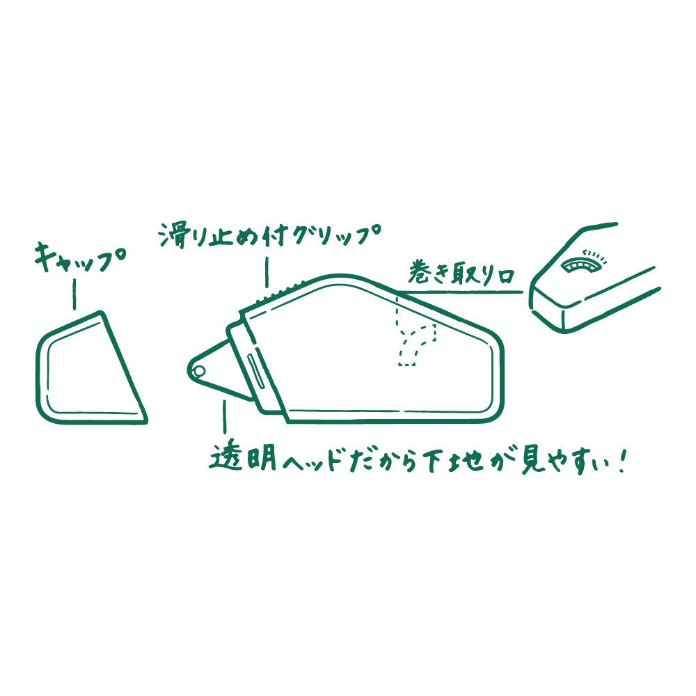 MIDORI XS Glue Tape [Limited] Green