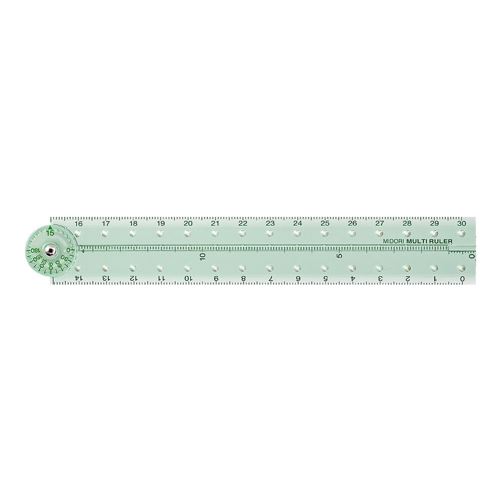 MIDORI Multi Ruler 30cm [Limited] Pale Green