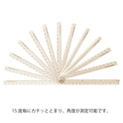 MIDORI Multi Ruler 30cm [Limited] Pale Beige
