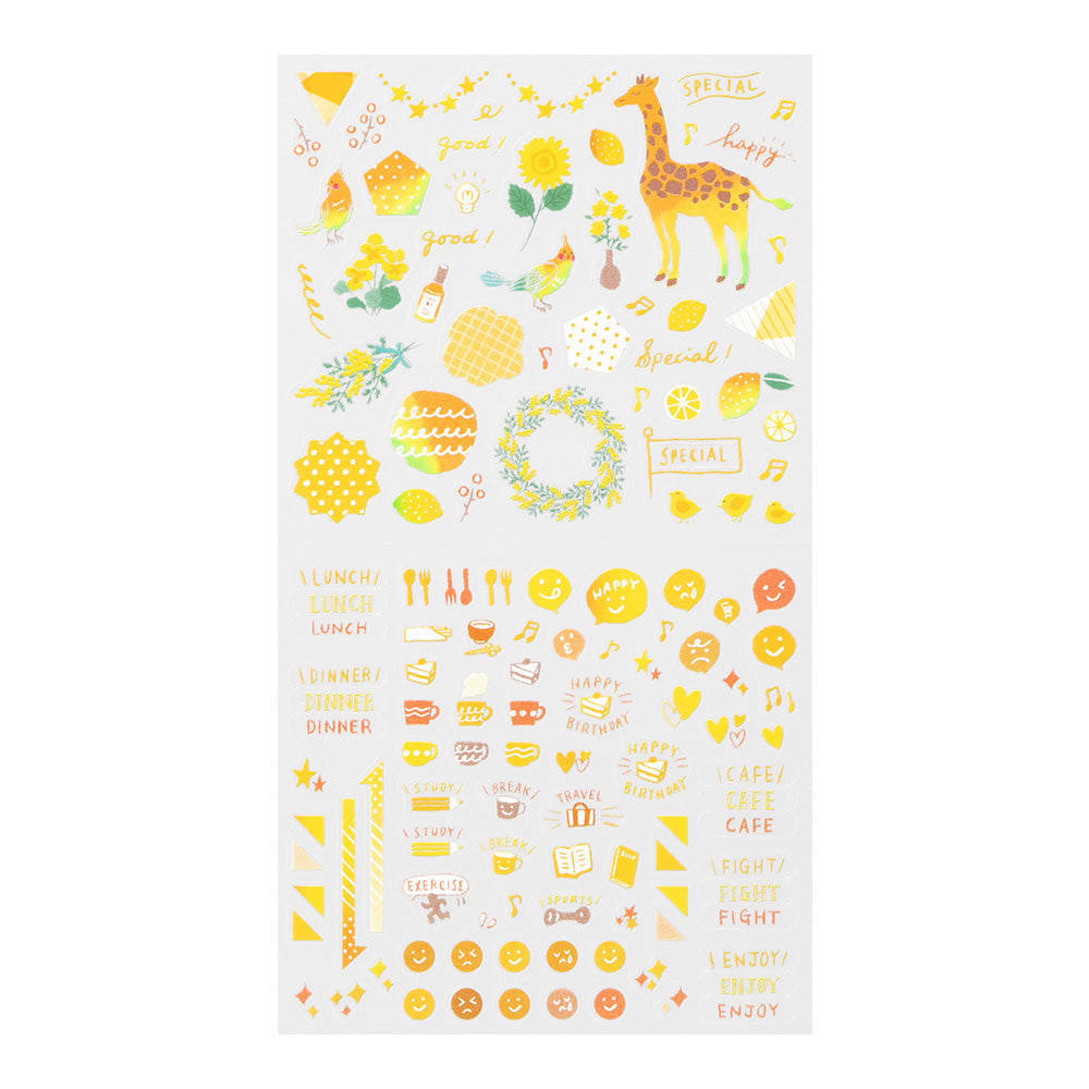 MIDORI Sticker 2559 Color Yellow