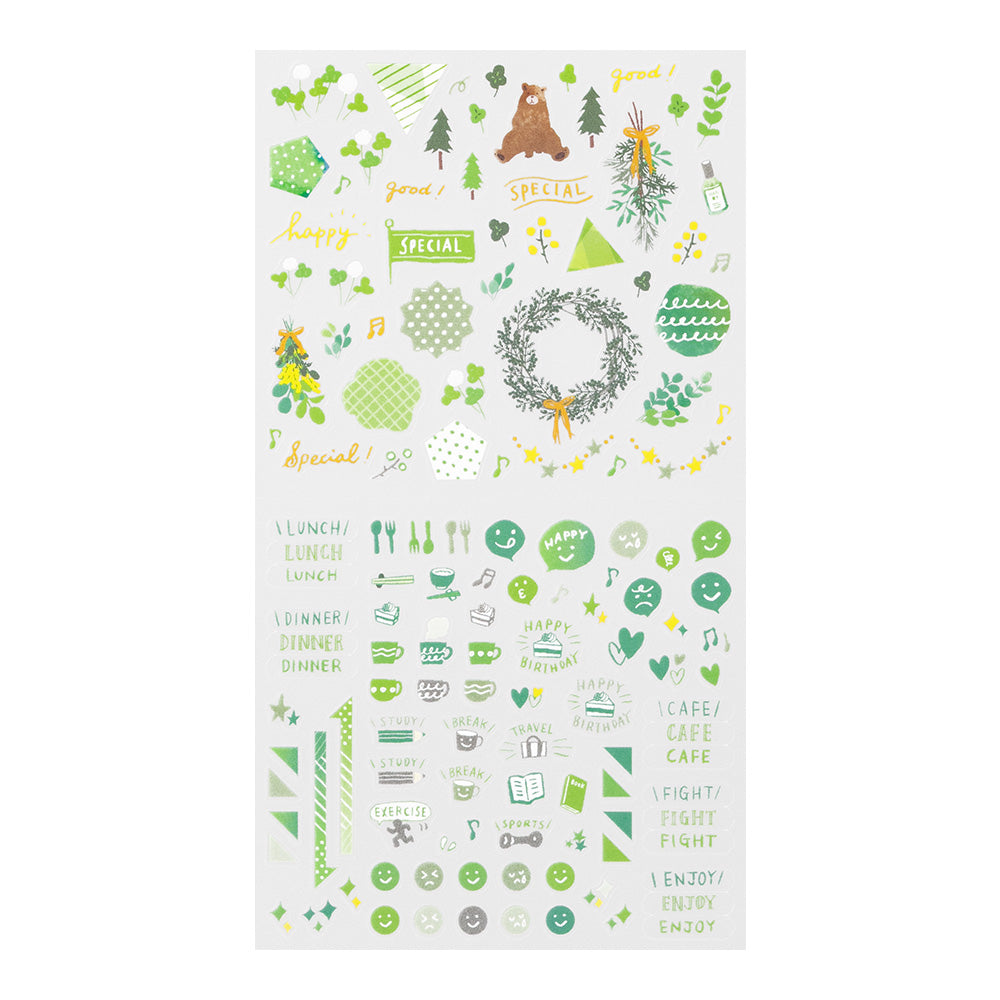 MIDORI Sticker 2561 Color Green