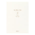 MIDORI Giving A Color Letter Pad A5 White