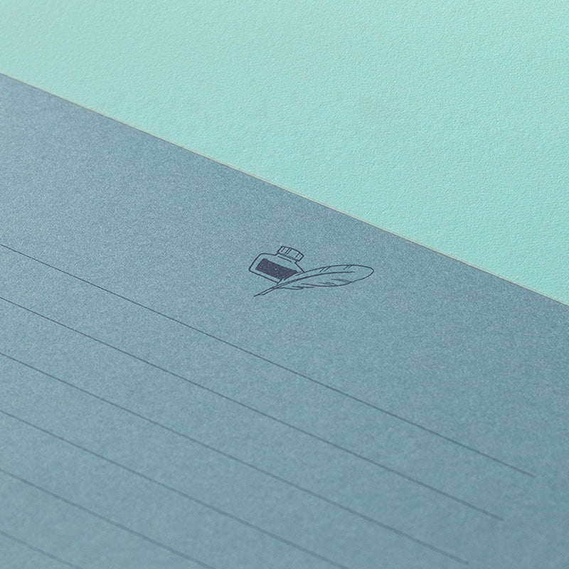 MIDORI Giving A Color Letter Pad A5 Blue