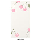 MIDORI Letterpress Letter Pad Cherry