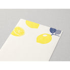 MIDORI Letterpress Letter Pad Lemon