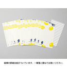MIDORI Letterpress Letter Pad Lemon