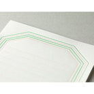 MIDORI Letterpress Letter Set 462 Frame Pink