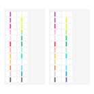 MIDORI Index Label Chiratto 24 Colors Vivid