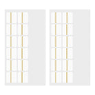 MIDORI Index Label Chiratto 2319 Pattern Gold