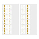 MIDORI Index Label Chiratto 2320 Number Gold