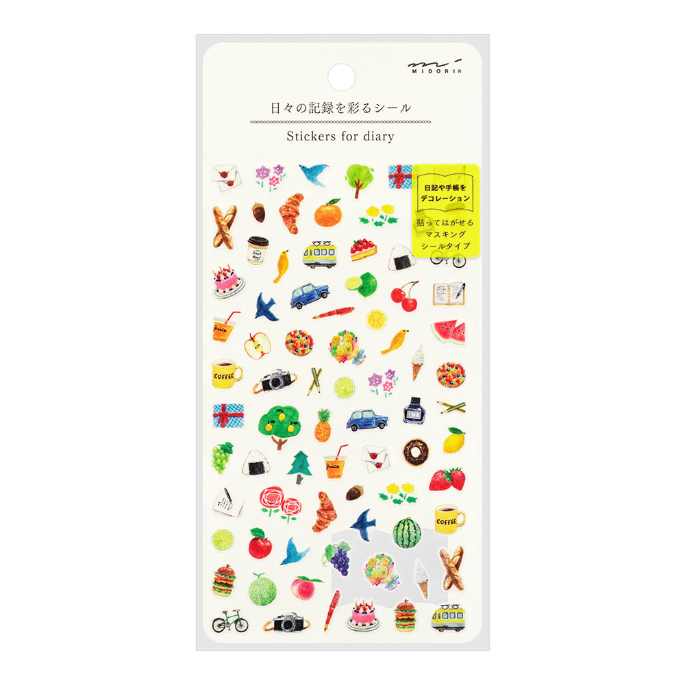 MIDORI Sticker Motif