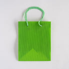 Textured Gift Bag 11.5x14cm Light Green