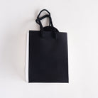 Colour Block Gift Bag 11x15cm Green/Black