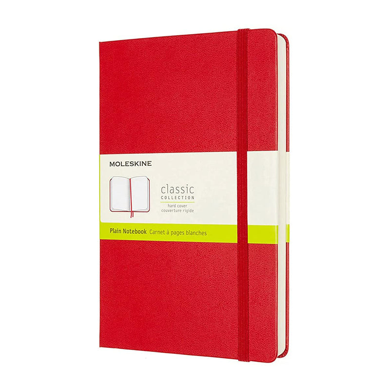 MOLESKINE Classic Expanded L Plain Hard Scar. Red