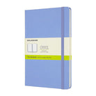 MOLESKINE Classic L Plain Hard Hydrangea Blue
