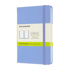 MOLESKINE Classic Pocket Plain Hard Hydrangea Blue
