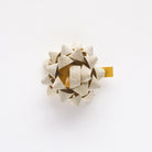 CLAIREFONTAINE Mini Bow Ribbon 50mm 1s Glitter Gold Default Title