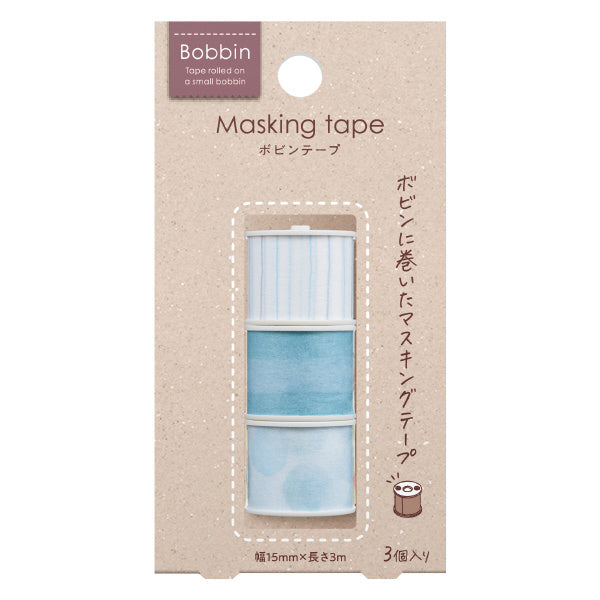 KOKUYO Bobbin Masking Tape 3s Aqua Default Title