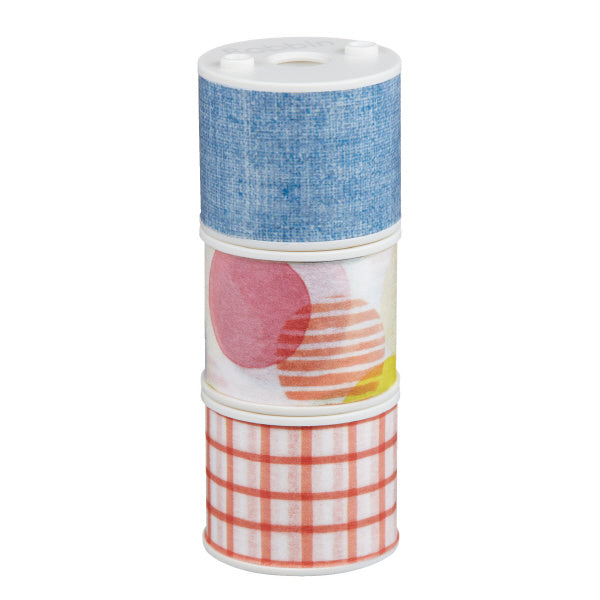 KOKUYO Bobbin Masking Tape 3s Colorful Default Title