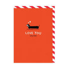 OHH DEER Enamel Pin Greeting Card Love You Long Ti