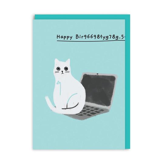 OHH DEER Greeting Card Happy Bir9669..