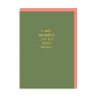 OHH DEER Greeting Card Married For Money